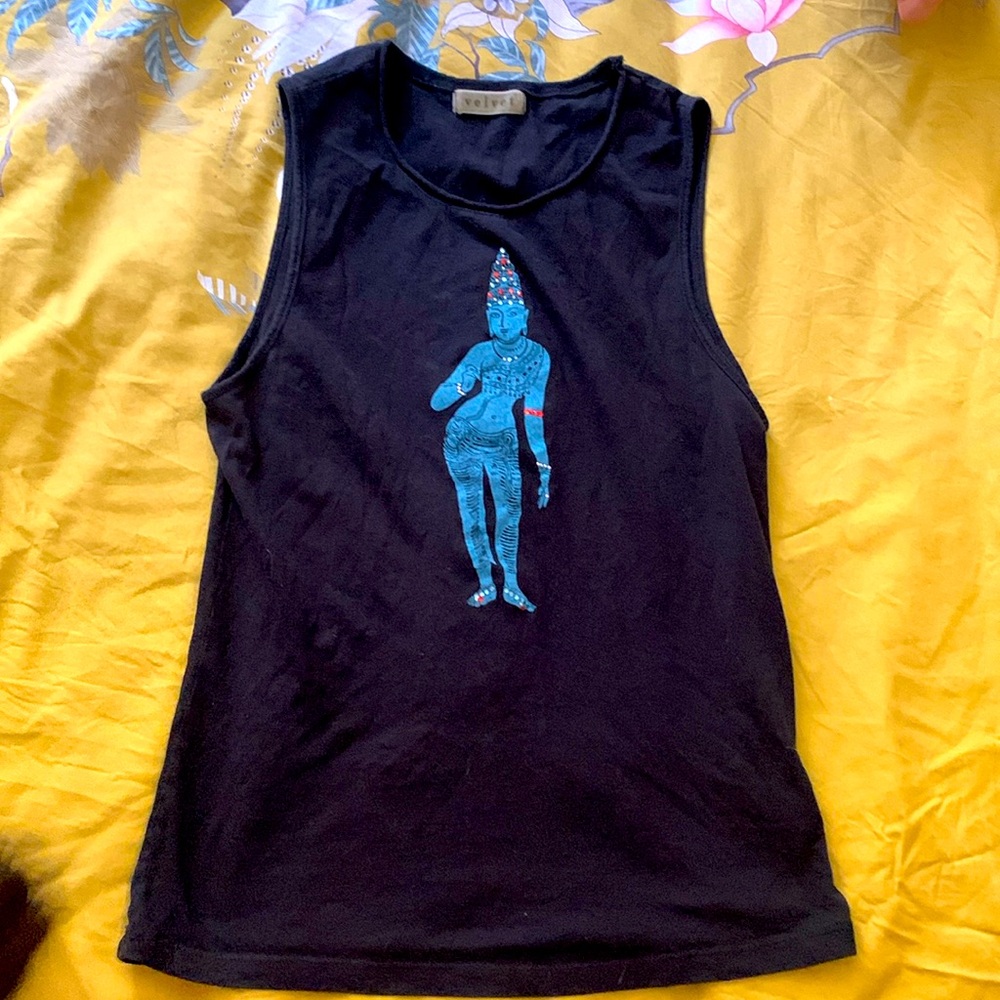 Unique Velvet tank.